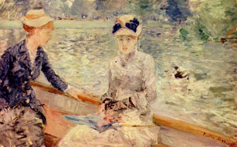 Berthe Morisot Summer Day National Gallery Spain oil painting art